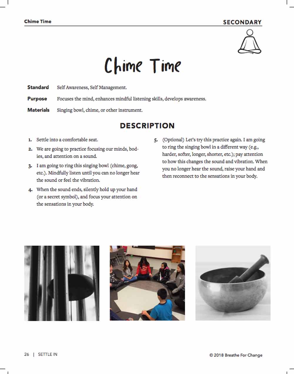 A listening activity that supports students to listen actively 