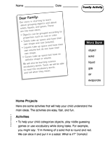 Grouping Objects: Family Activity