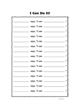 I Can Do It!