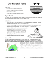 Researching Our National Parks