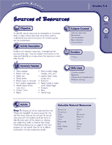 Sources of Resources