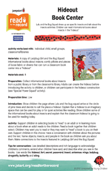 Creating a Hideout Book Center