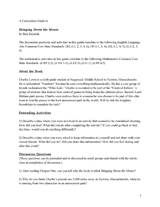 Bringing Down the Mouse Curriculum Guide